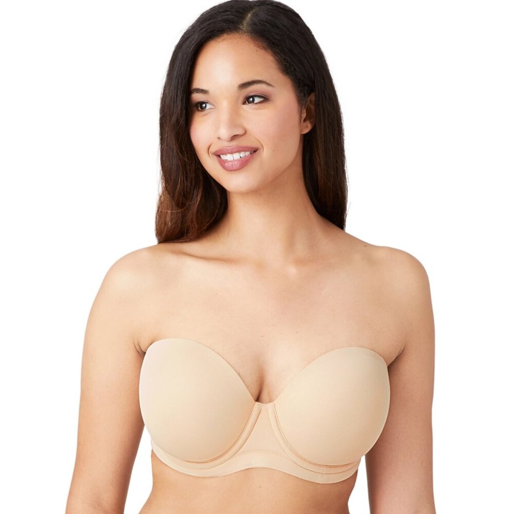 Wacoal Red Carpet Strapless Convertible Bra - Sand - 32G